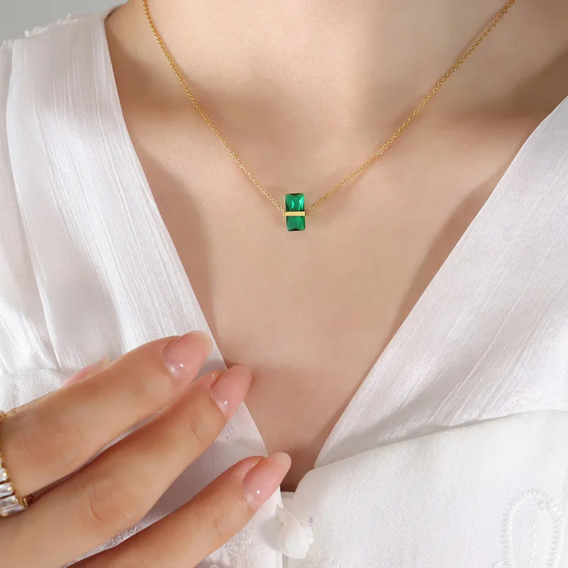 Emerald Essence Necklace